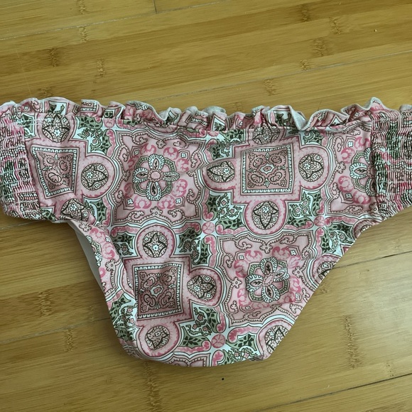 Vintage Juicy Couture low waisted pink patterned bikini bottoms - Picture 4 of 4